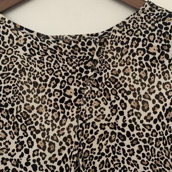 Como Black Crop Top Animal Print Top - Picture 8 of 13